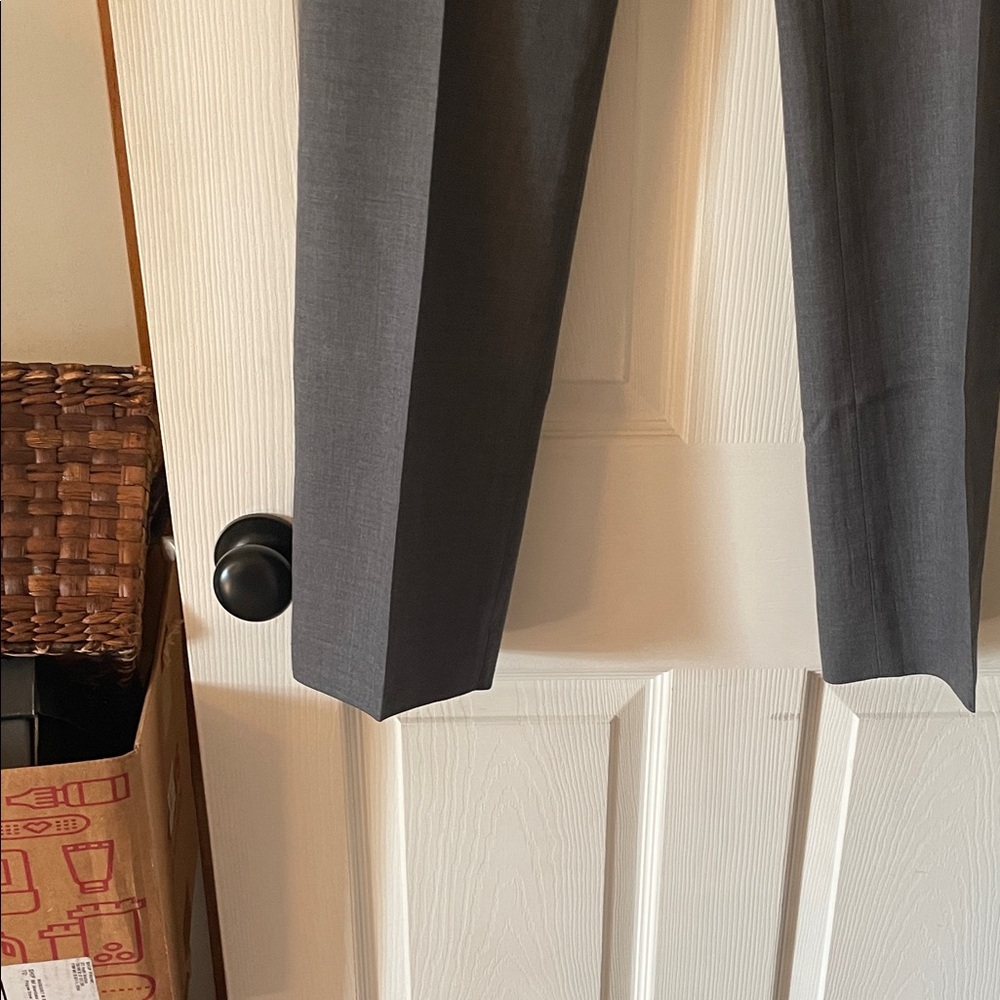 J. Crew Charcoal Flare Pants - Picture 2 of 3